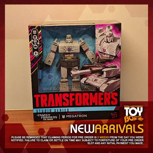 Hasbro Transformers Studio Series MTMTE Collection Transformers The Movie - Leader Class Megatron