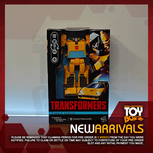 Hasbro Studio Series Transformers Sunstreaker
