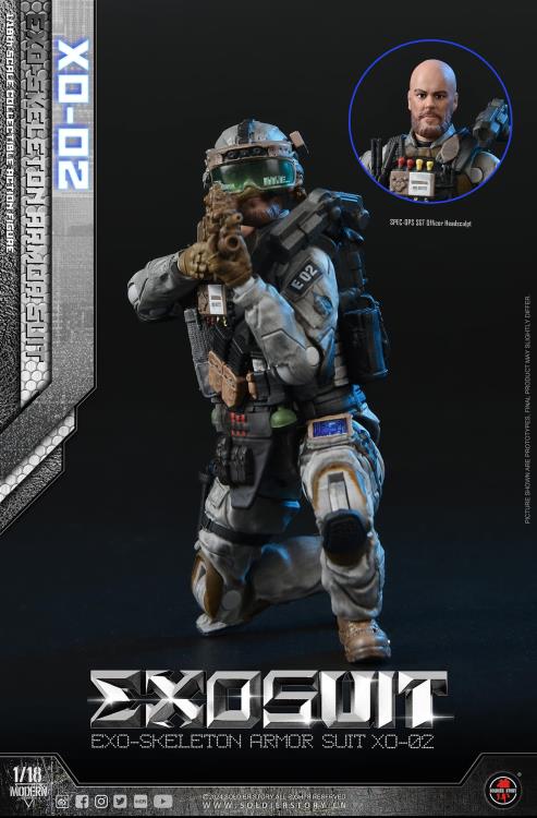 Soldier Story 1/18 EXO - XO-02 Skeleton Armor Suit