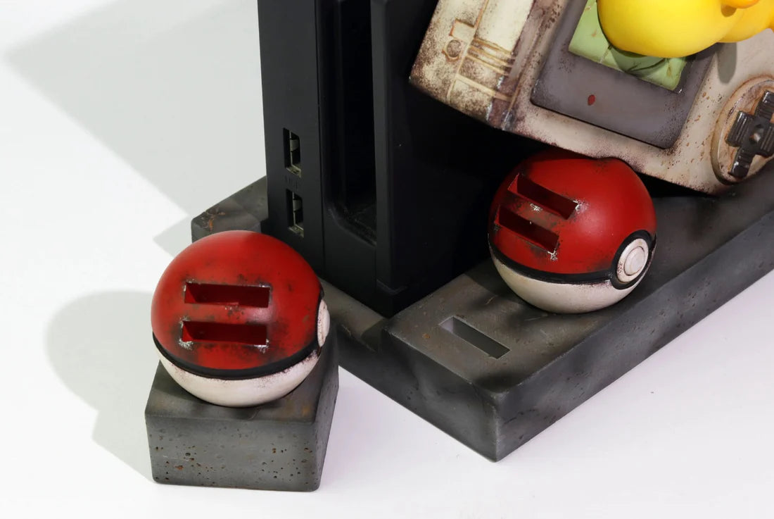 PNJ Grocery Store Gameboy and Pikachu Switch Dock Stand