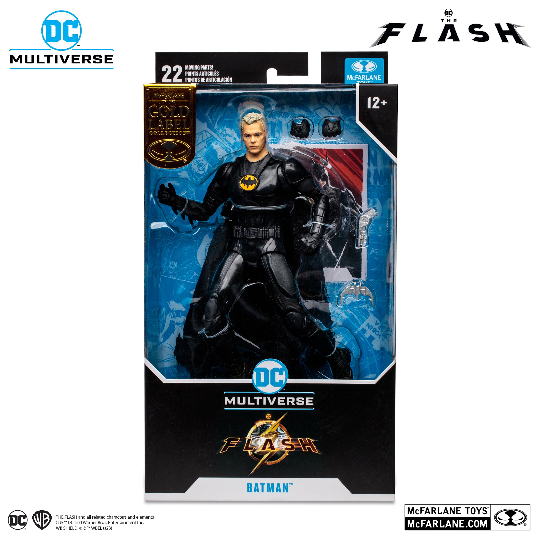 Multiverse Flash McFarlane Toys DC Multiverse Flash Movie - Batman (Multiverse) (Unmask ...