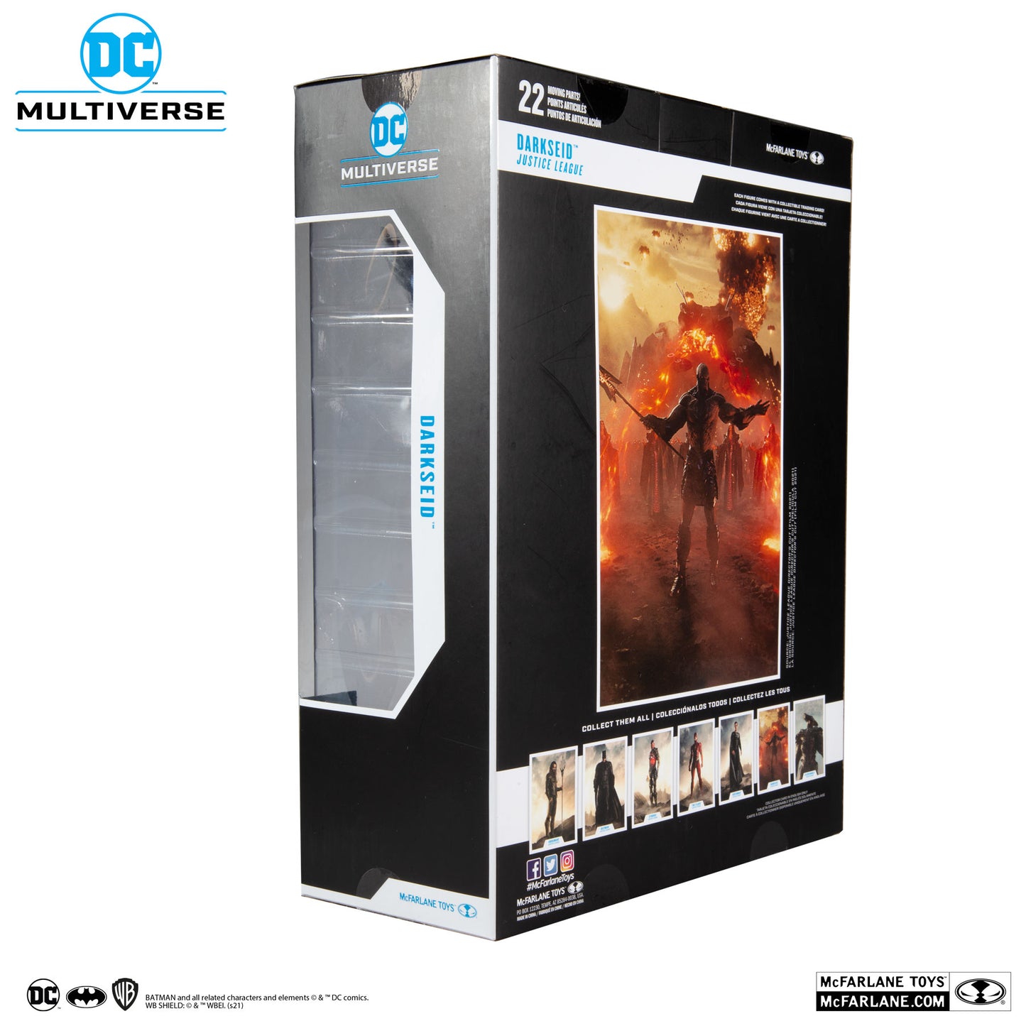 [BUNDLE] McFarlane Toys DC MegaFig The Darkseid War Kalibak + Megafig Justice League Darkseid (Unarmored)