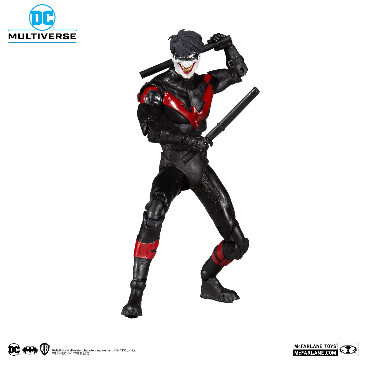 [BUNDLE] McFarlane Toys DC Three Jokers Batman + Death of the Family Nightwing Joker