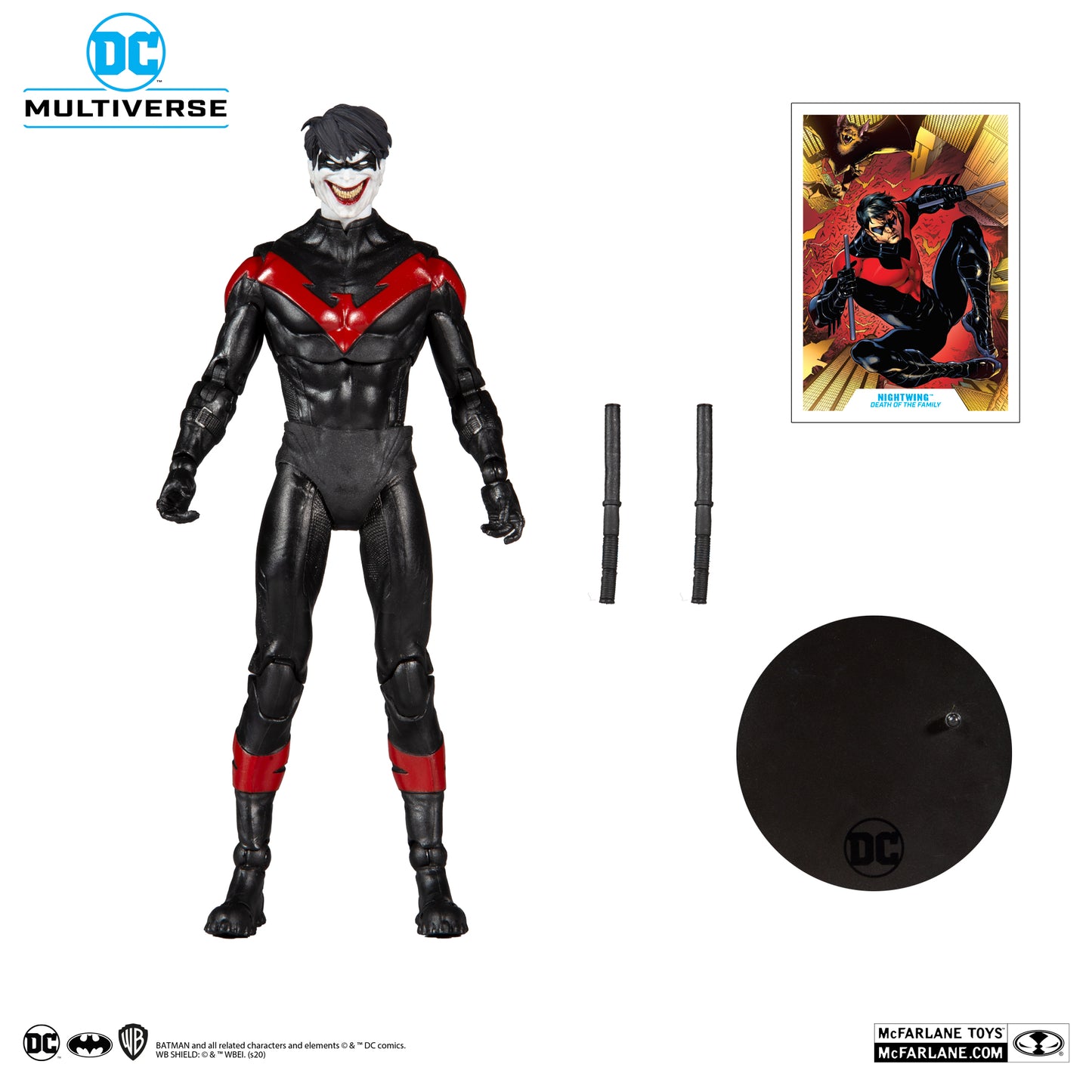 McFarlane Toys - DC Direct The Joker (DC: The Silver Age) 7in Action Figure Digital Collectible
