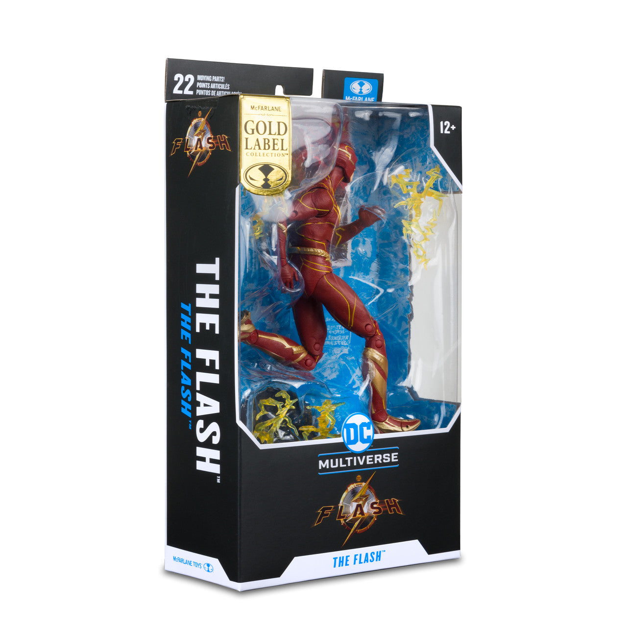 McFarlane Toys DC The Flash Movie - The Flash Speed Force Version [Gold Label]