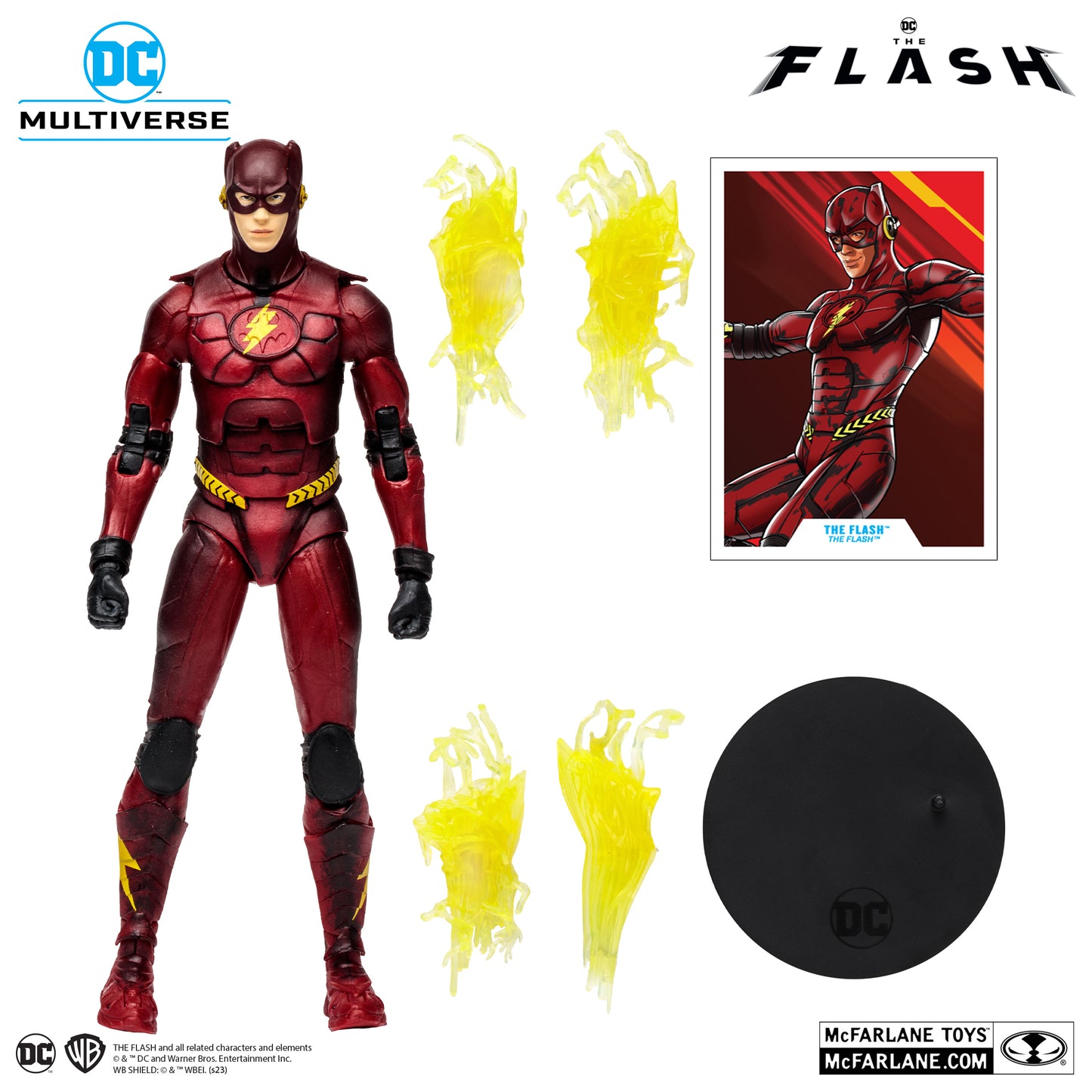 [BUNDLE] McFarlane Toys DC The Flash Movie - The Flash (Batman Costume) + Batman (Multiverse)