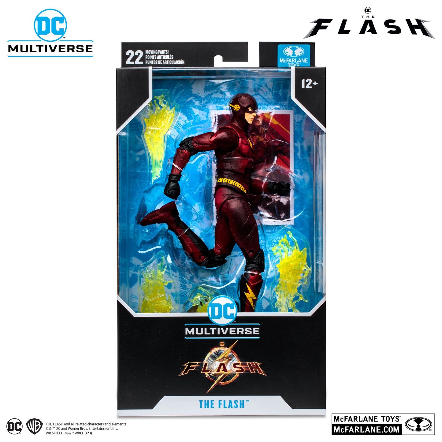 [BUNDLE] McFarlane Toys DC The Flash Movie - The Flash (Batman Costume) + Batman (Multiverse)