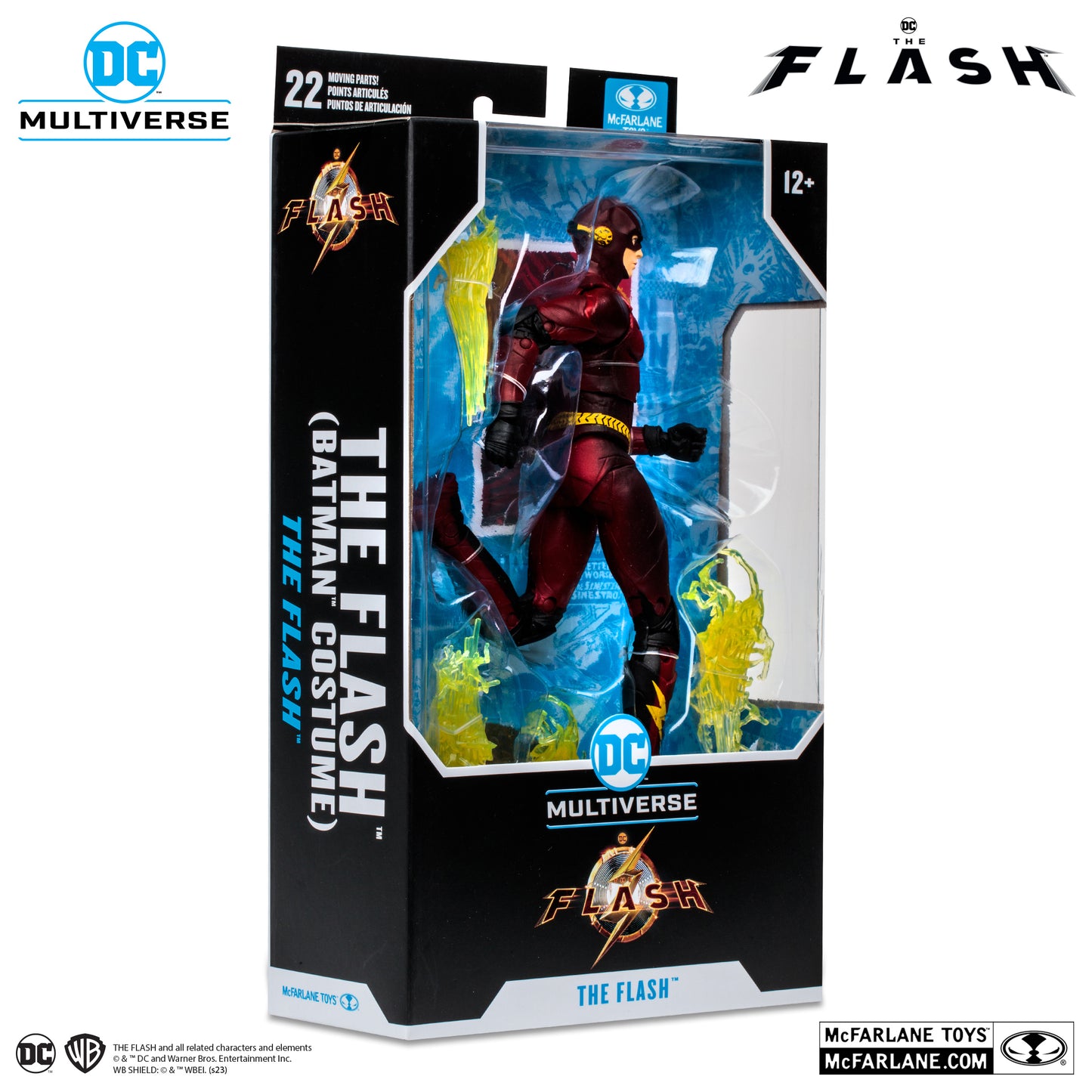 [BUNDLE] McFarlane Toys DC The Flash Movie - The Flash (Batman Costume) + Batman (Multiverse)