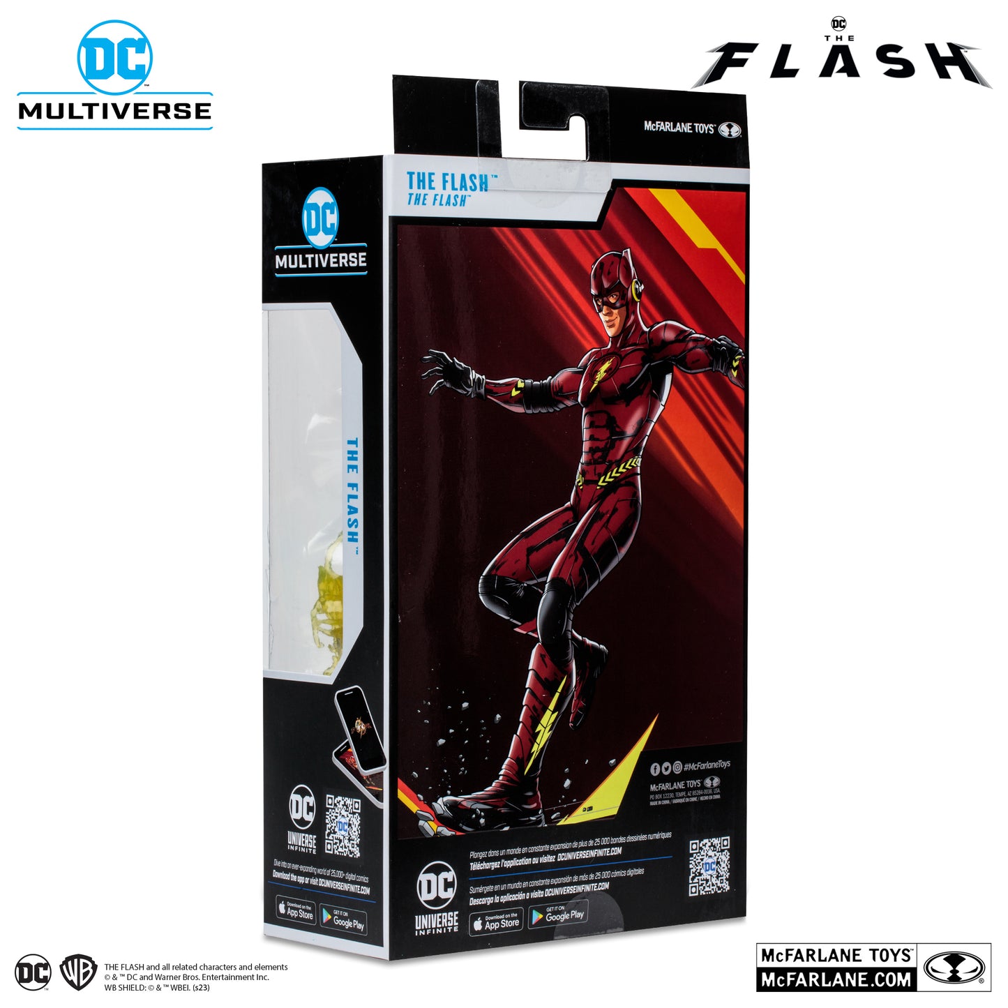[BUNDLE] McFarlane Toys DC The Flash Movie - The Flash (Batman Costume) + Batman (Multiverse)