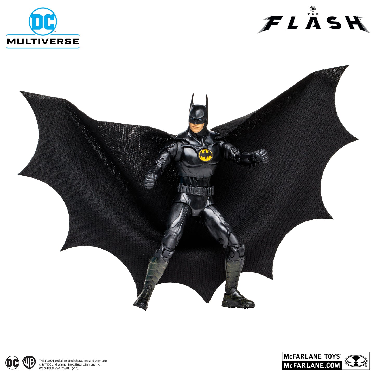 [BUNDLE] McFarlane Toys DC The Flash Movie - The Flash (Batman Costume) + Batman (Multiverse)