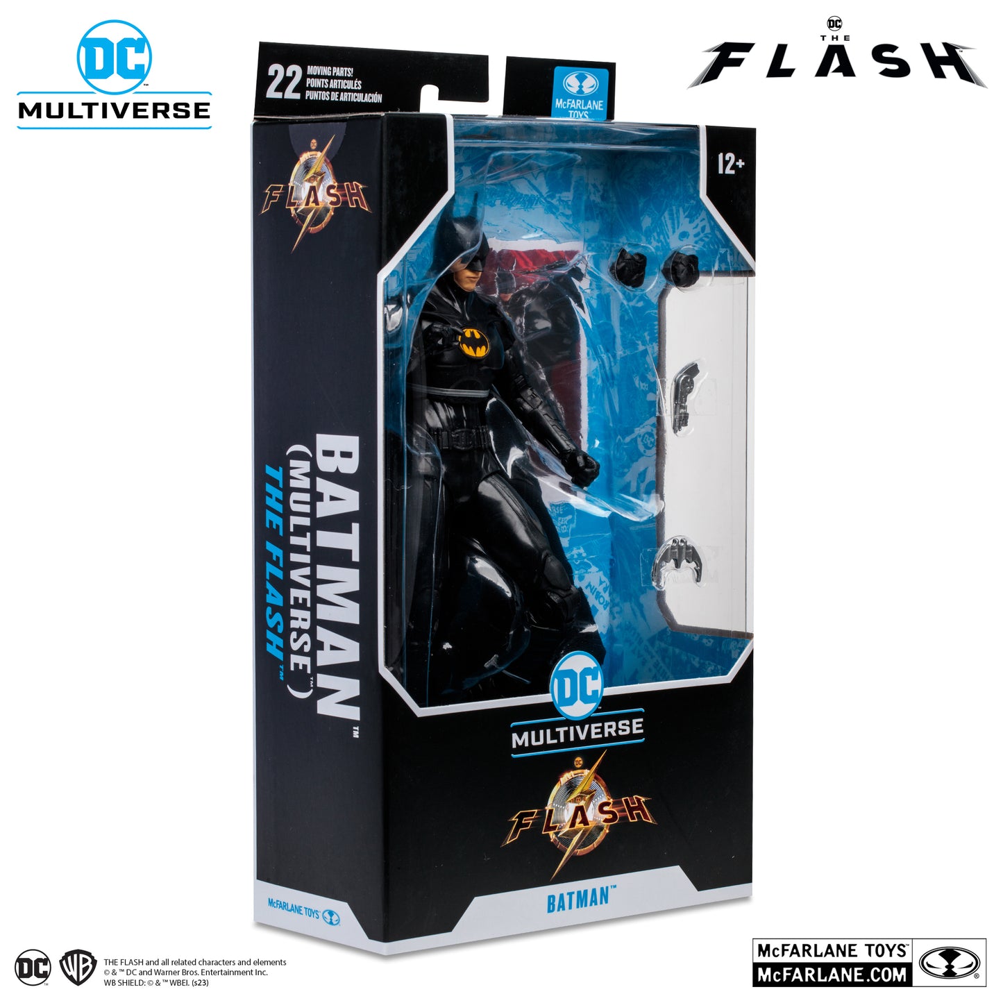 [BUNDLE] McFarlane Toys DC The Flash Movie - The Flash (Batman Costume) + Batman (Multiverse)