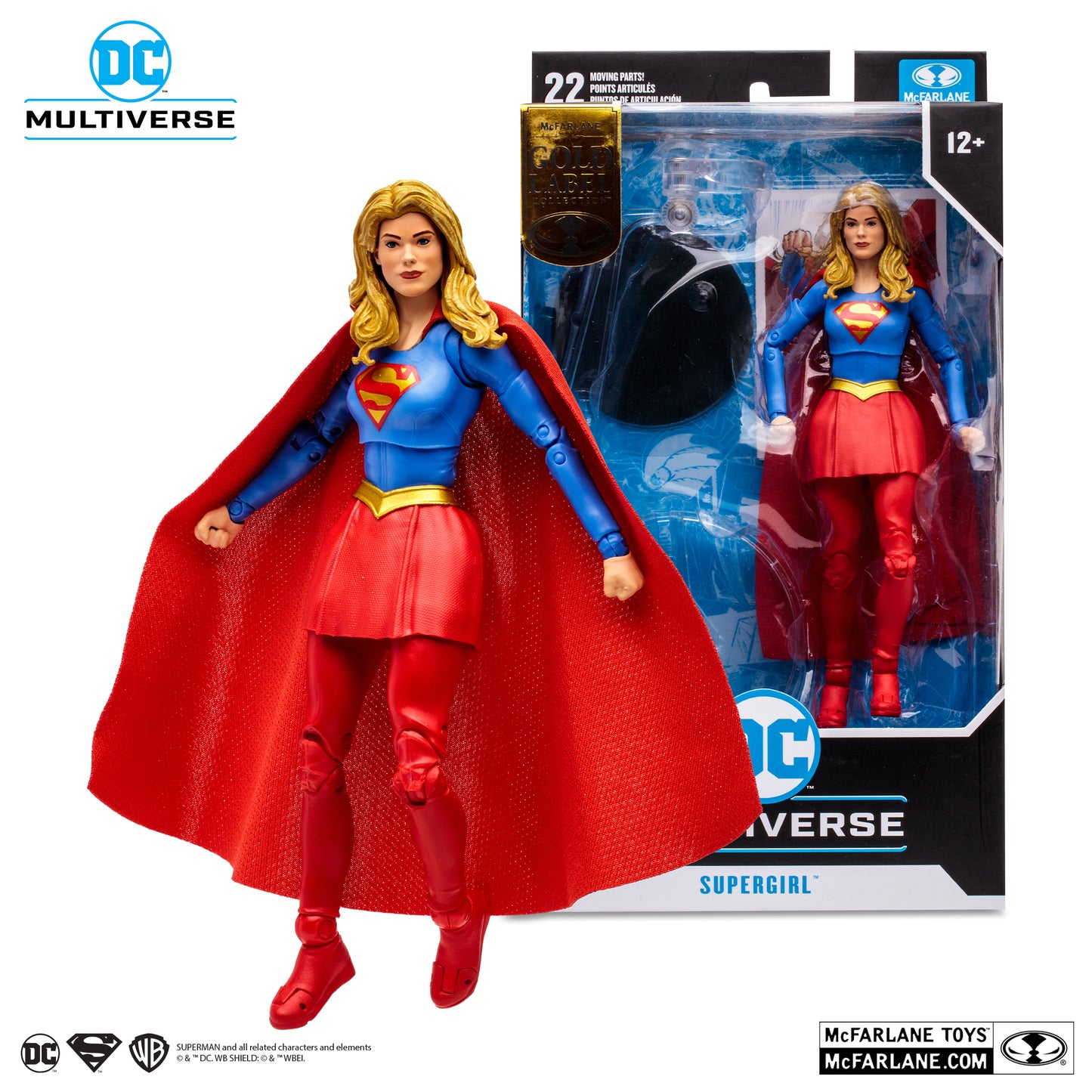 McFarlane Toys DC Rebirth - Supergirl [Gold Label]