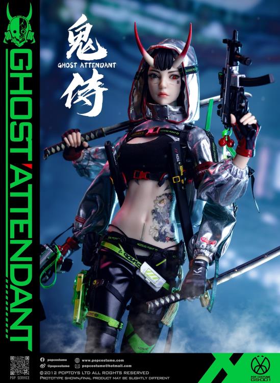Pop Costume 1/6 GS-001 Ghost Attendant