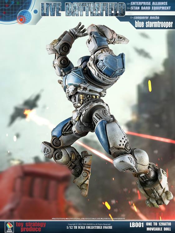 Toys Raider 1/12 Live Battlefield Conqueror Mecha Three Aircraft Formation