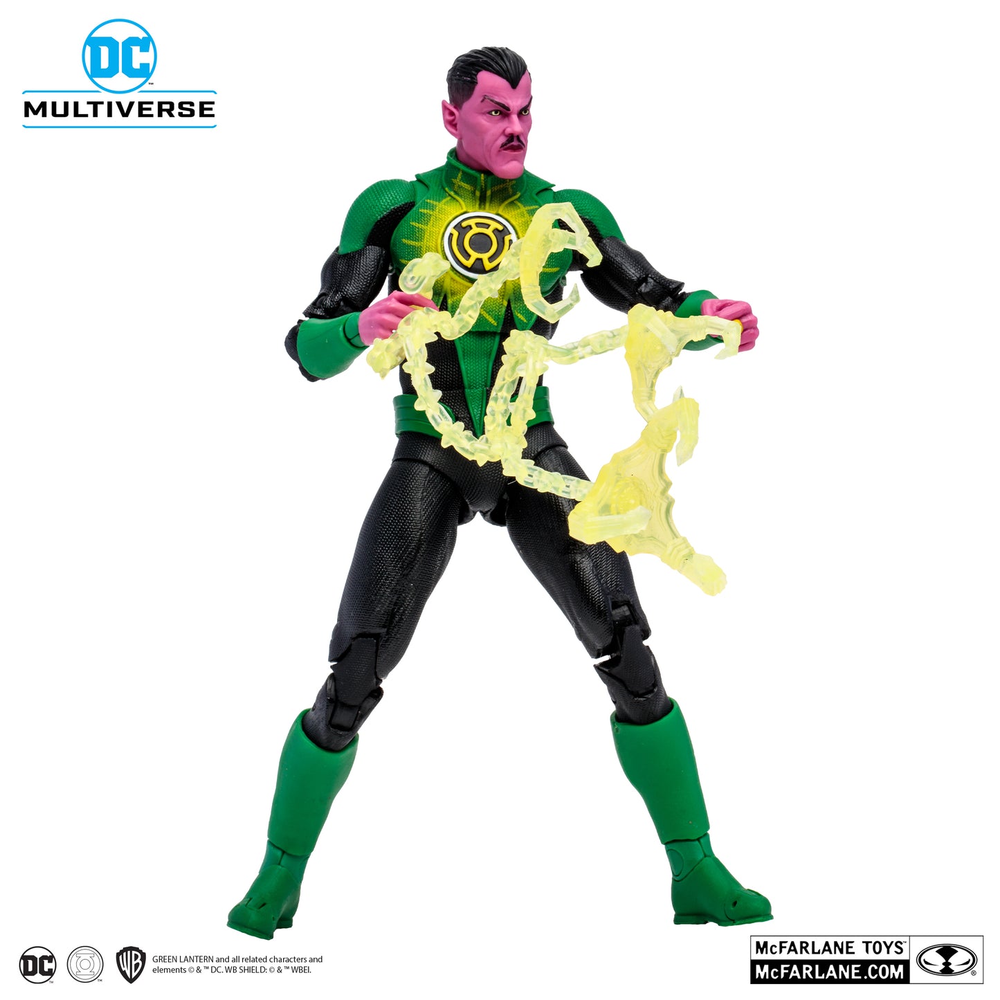 McFarlane Toys DC Collectors Edition Sintestro Corps War - Sinestro [Platinum]