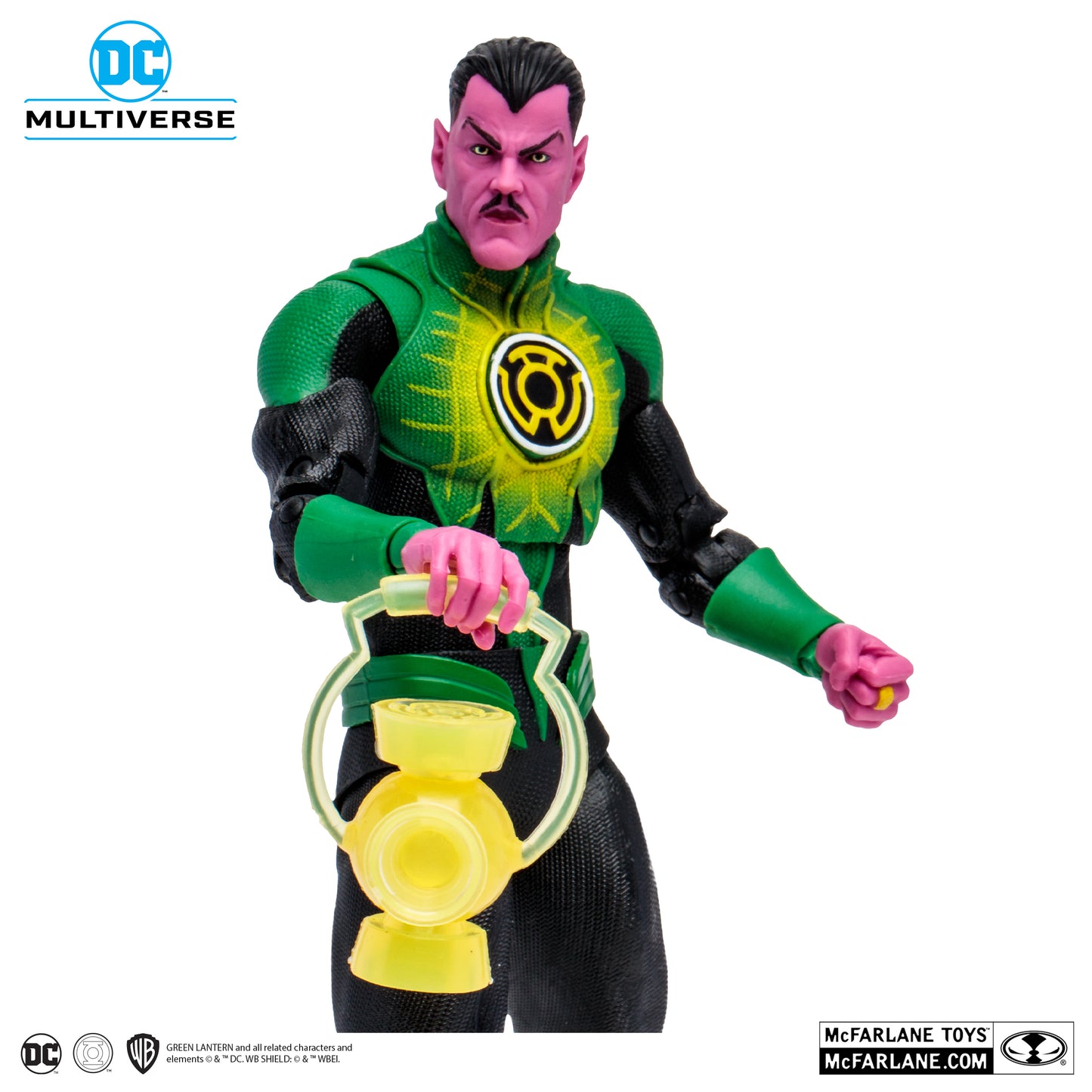 McFarlane Toys DC Collectors Edition Sintestro Corps War - Sinestro [Platinum]