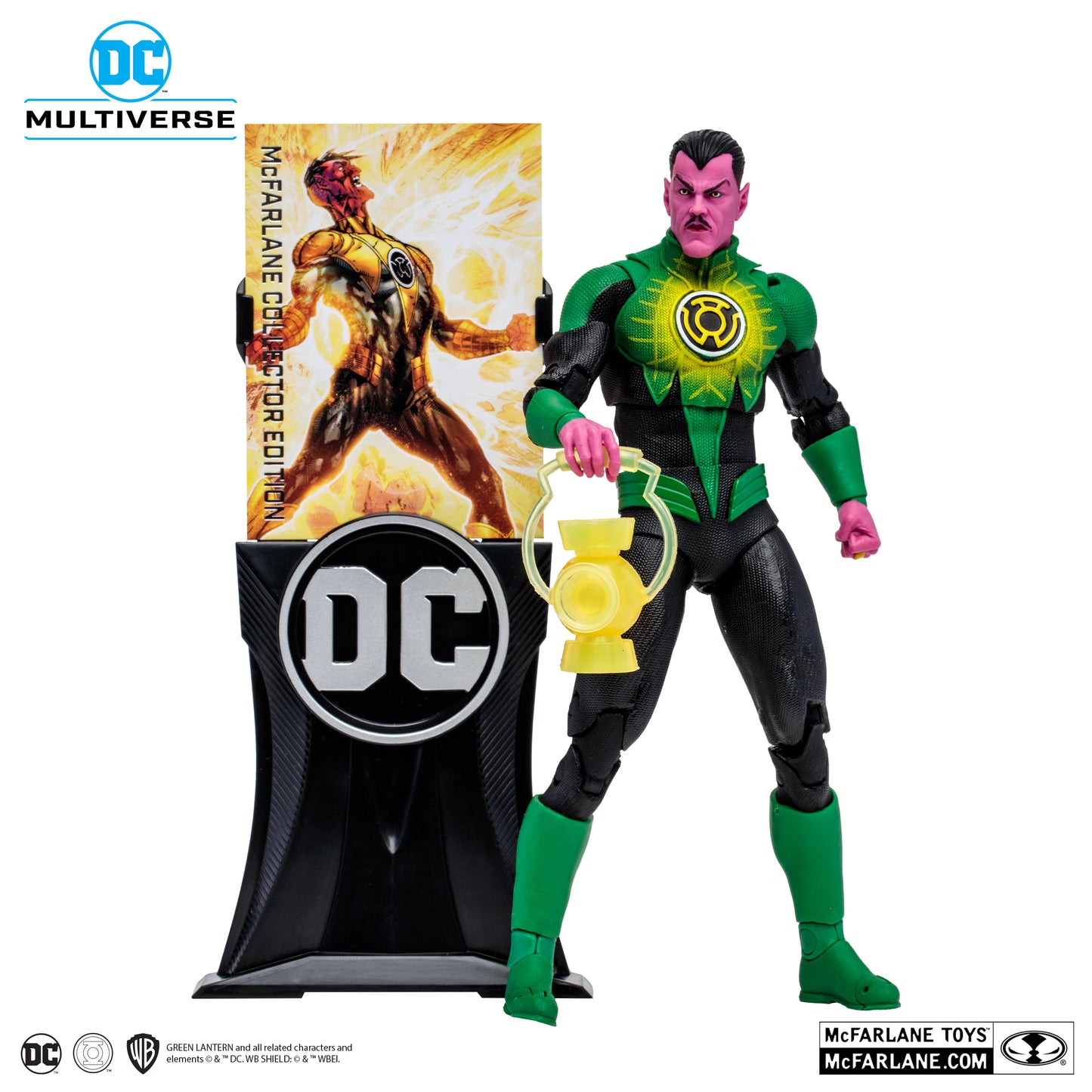 McFarlane Toys DC Collectors Edition Sintestro Corps War - Sinestro [Platinum]