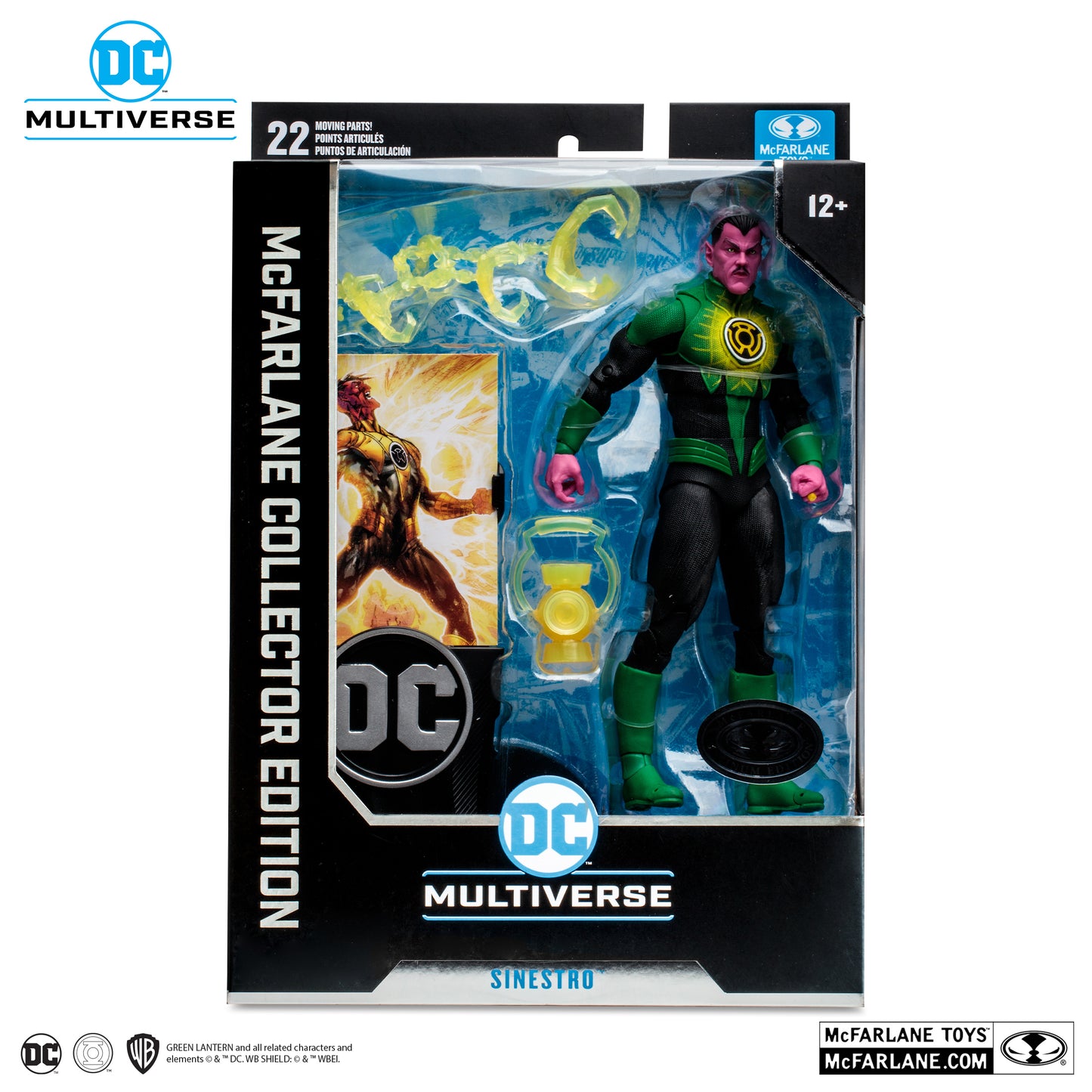 McFarlane Toys DC Collectors Edition Sintestro Corps War - Sinestro [Platinum]