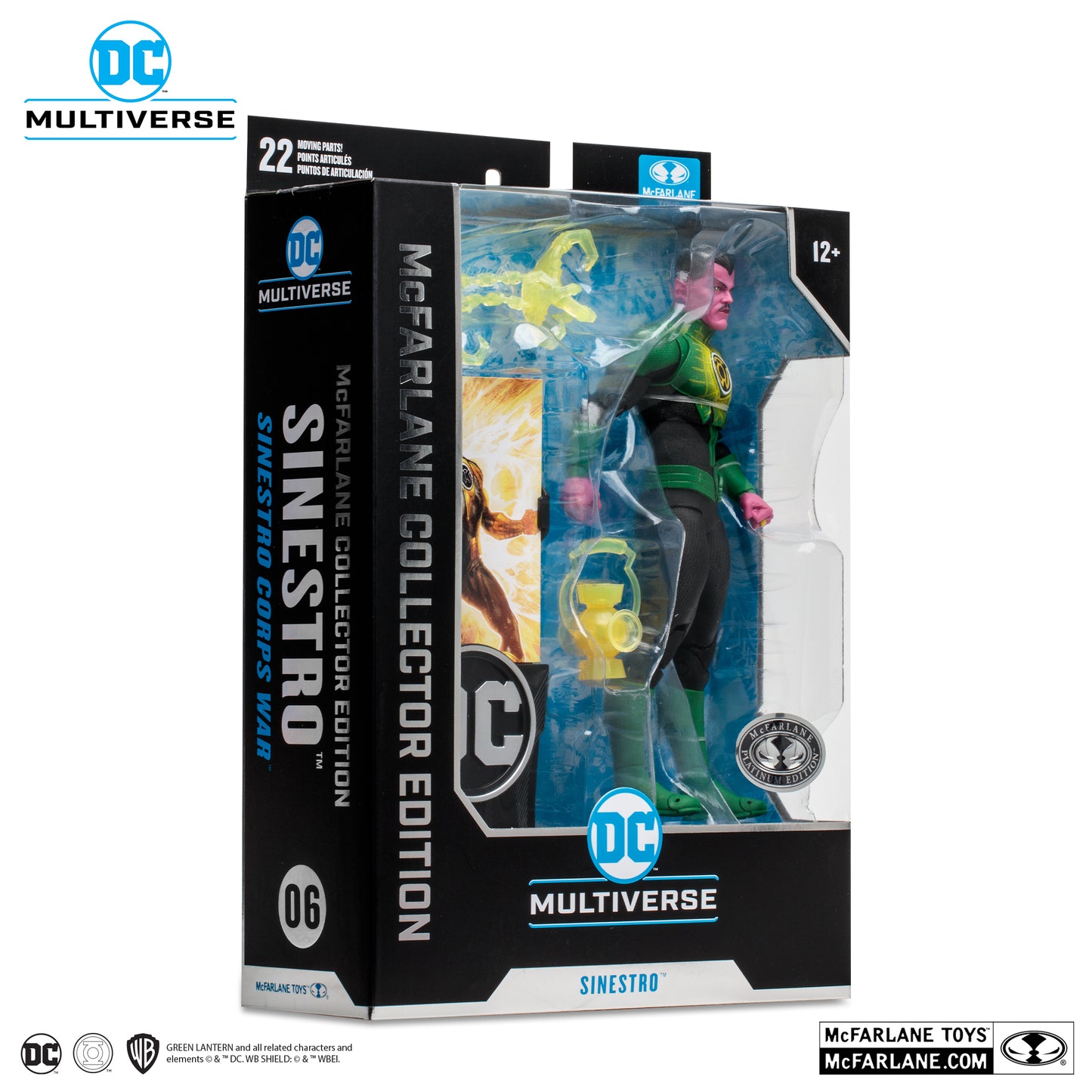 McFarlane Toys DC Collectors Edition Sintestro Corps War - Sinestro [Platinum]