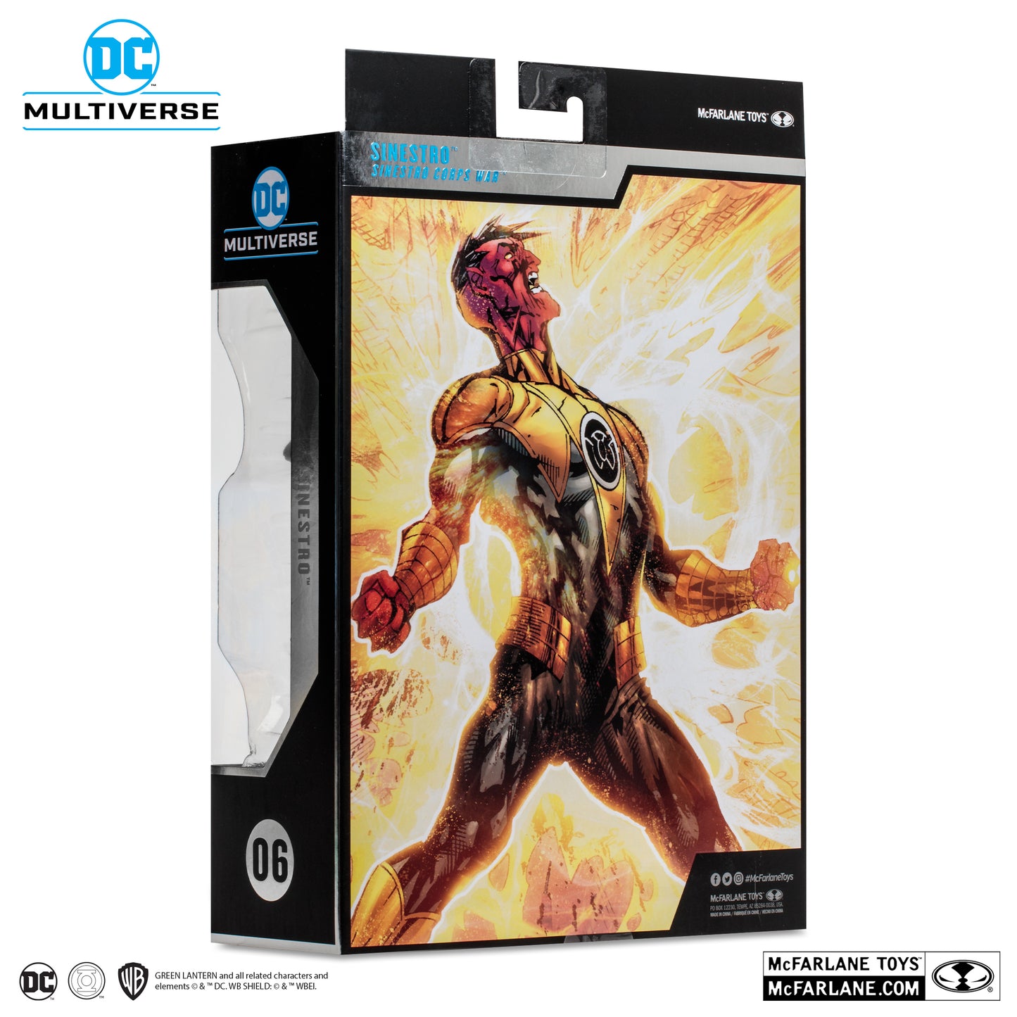 McFarlane Toys DC Collectors Edition Sintestro Corps War - Sinestro [Platinum]