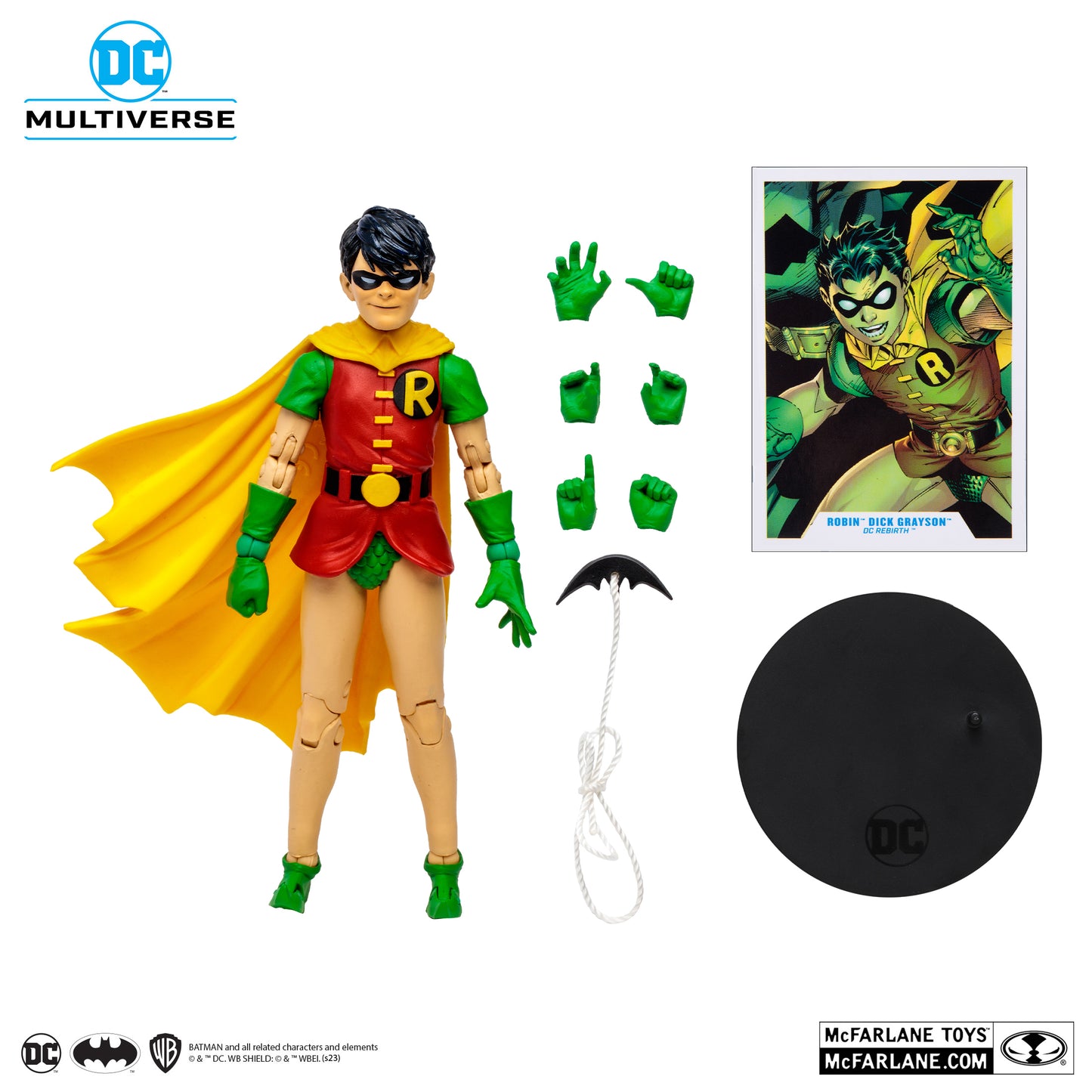 McFarlane Toys DC Rebirth - Robin Dick Grayson [Gold Label]