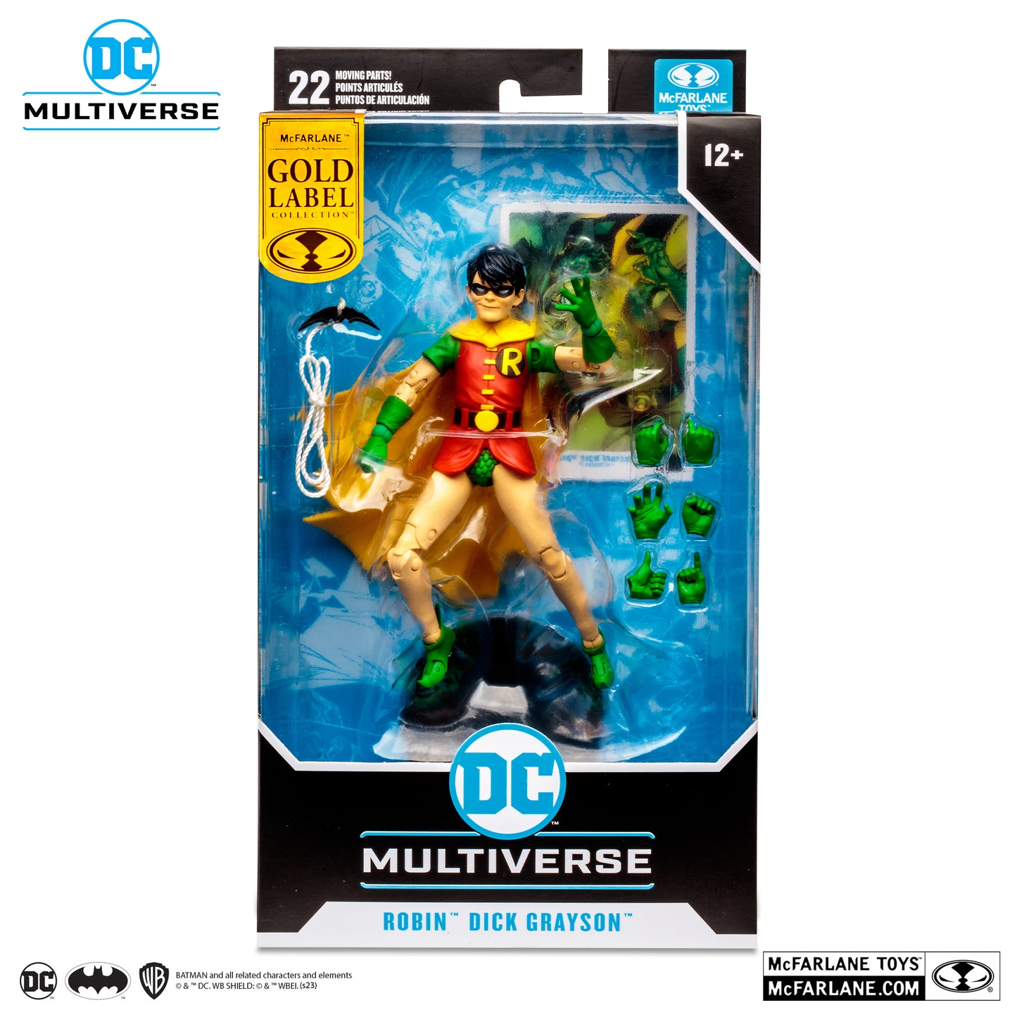 McFarlane Toys DC Rebirth - Robin Dick Grayson [Gold Label]