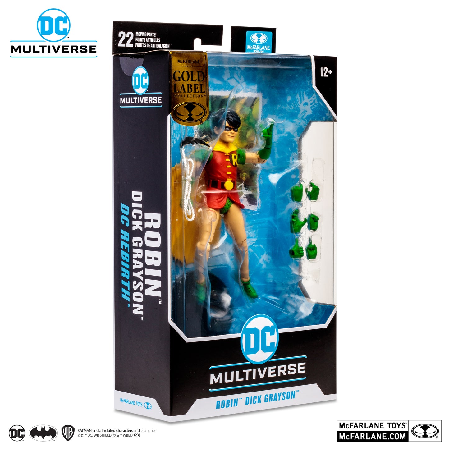 McFarlane Toys DC Rebirth - Robin Dick Grayson [Gold Label]