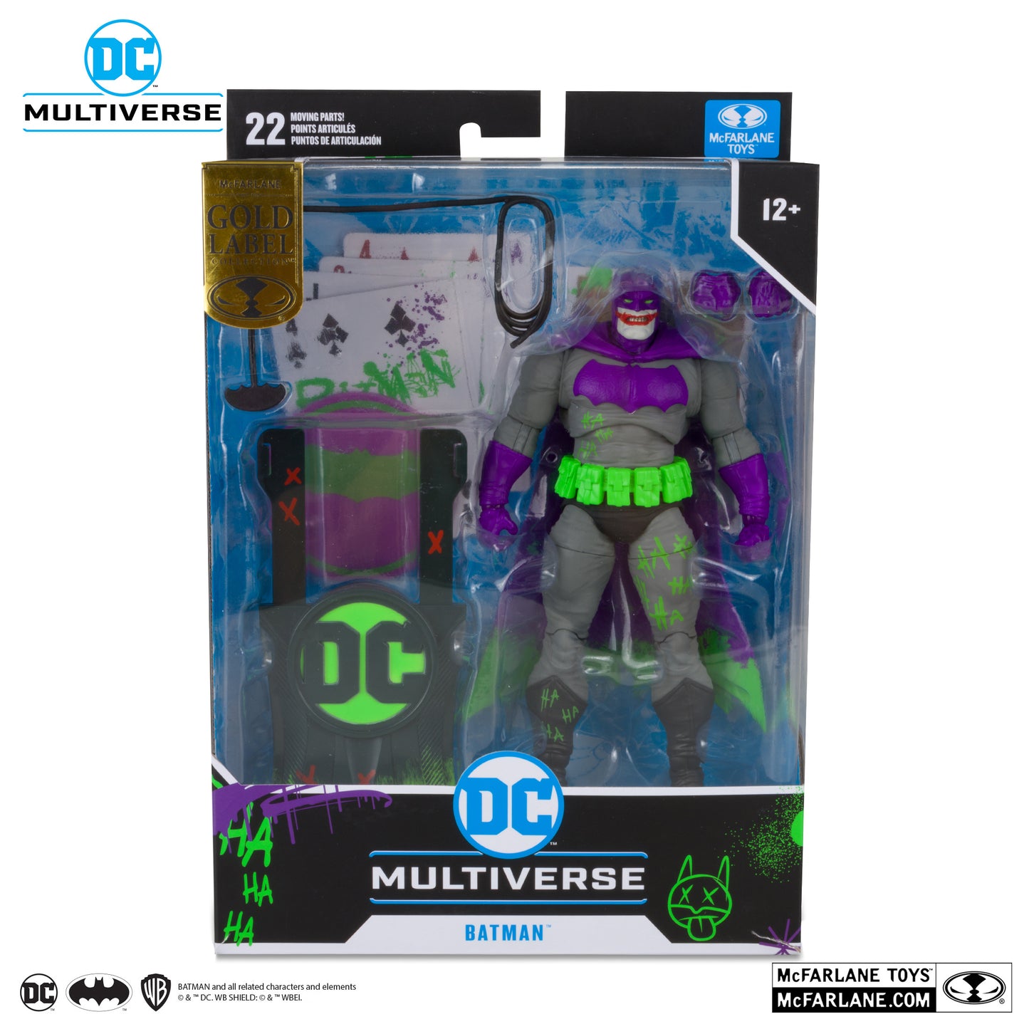 McFarlane Toys DC Dark Knight Returns - Batman (Jokerized) [Gold Label]