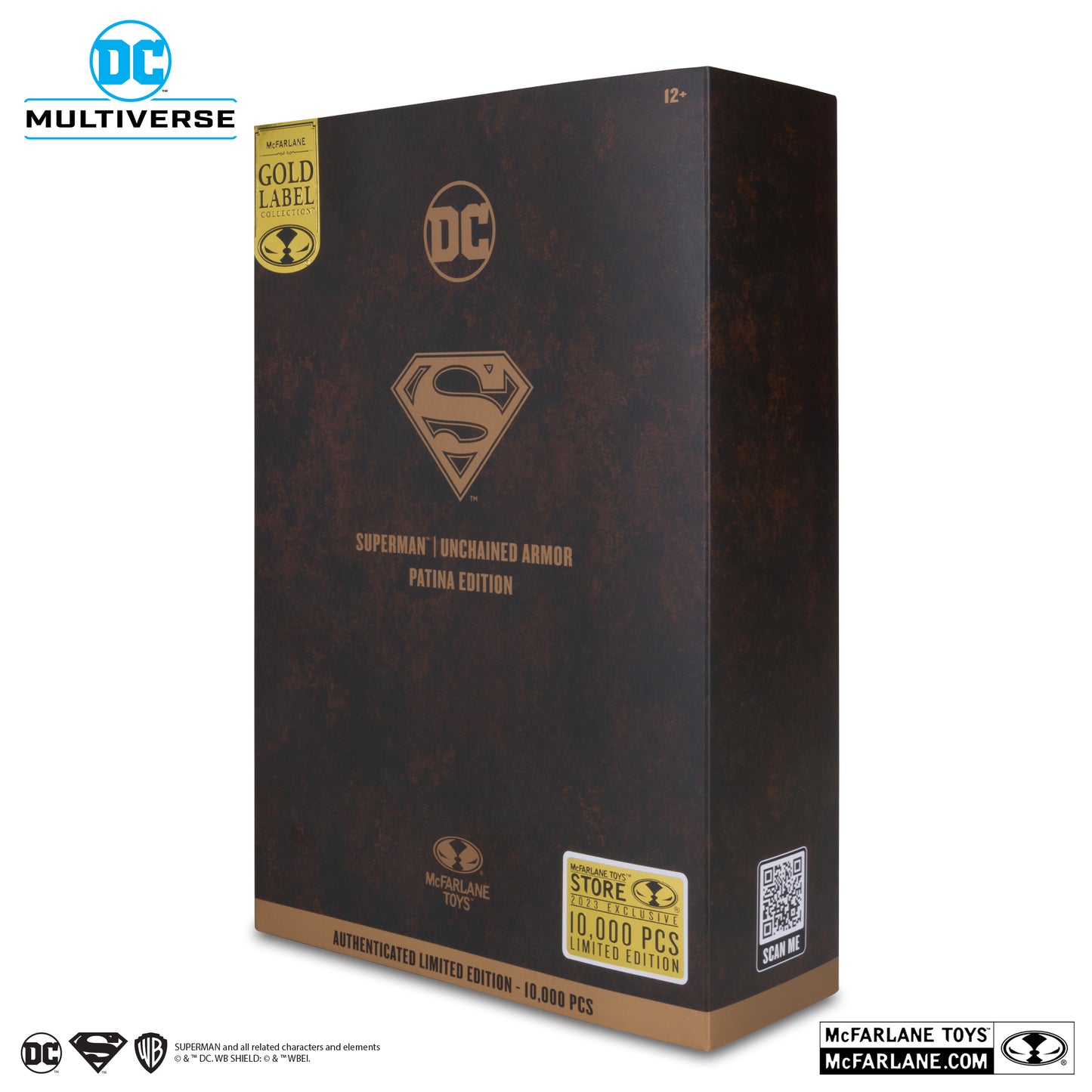 McFarlane Toys DC Multiverse - Superman Unchained Armor (Patina Edition) [Gold Label]