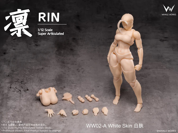 Whaleworks 1/12 Super Movable Female Figure