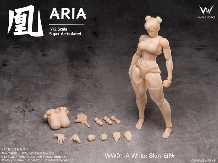 Whaleworks 1/12 Super Movable Female Figure