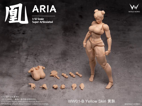 Whaleworks 1/12 Super Movable Female Figure