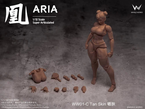 Whaleworks 1/12 Super Movable Female Figure
