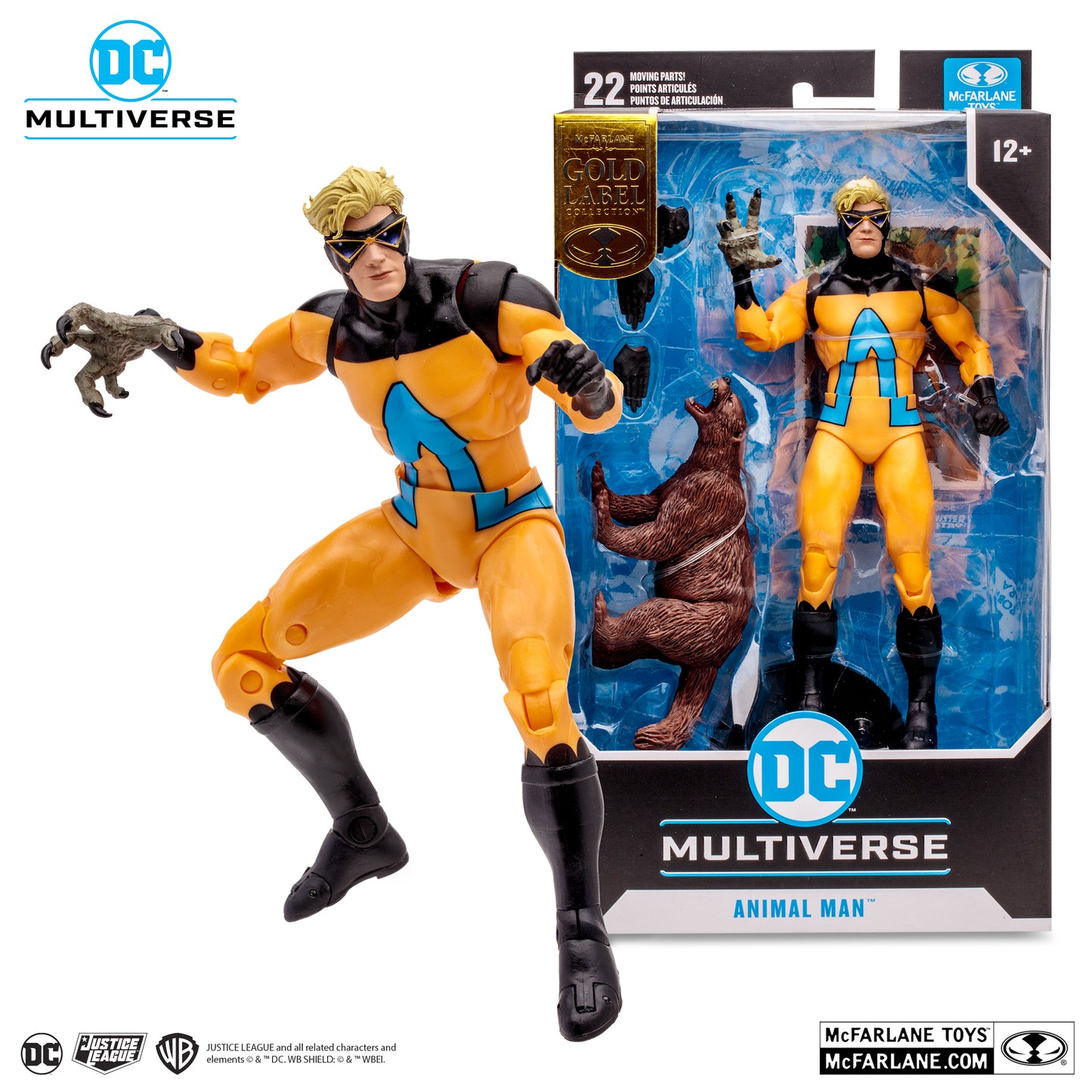 McFarlane Toys DC - Animal Man (Gold Label)