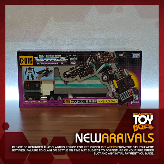 Takara Tomy Transformers Missing Link C-01N Nemesis Prime