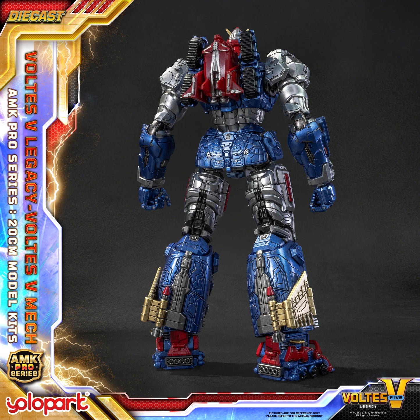 YoloPark AMK PRO Series Voltes V Legacy - Voltes V [Model Kit]
