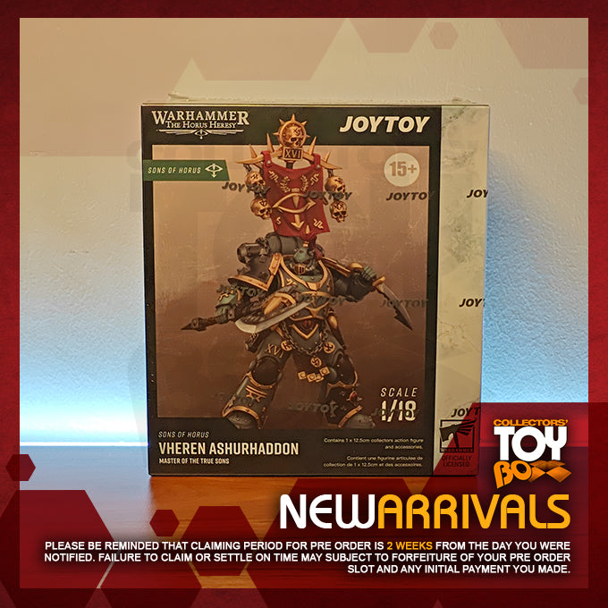 Joytoy 1/18 Warhammer The Horus Heresy Sons of Horus Vheren Ashurhaddon Master of the True Sons