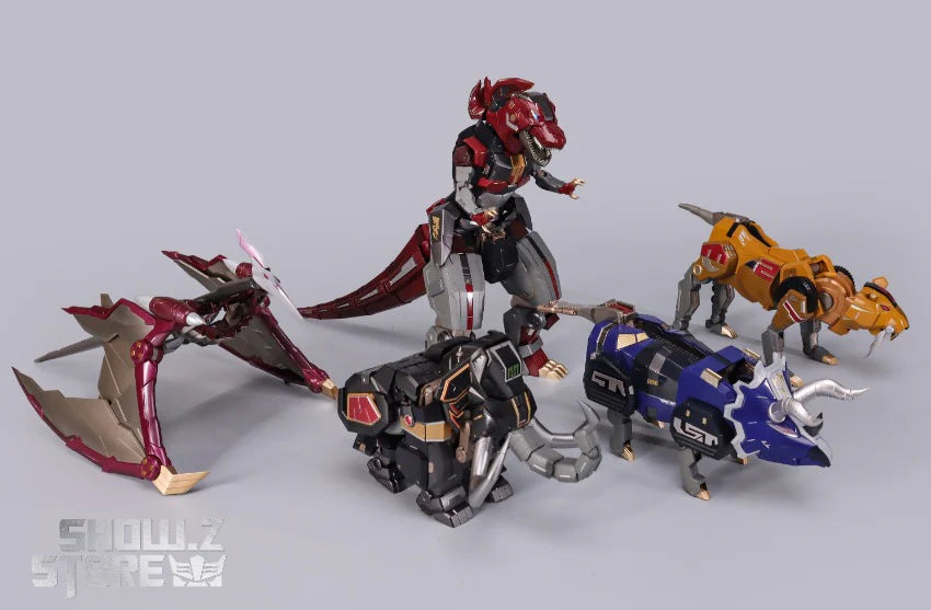 Exploding Model Mighty Morphin Power Rangers Megazord ZL-01 Mythical Beast Combined