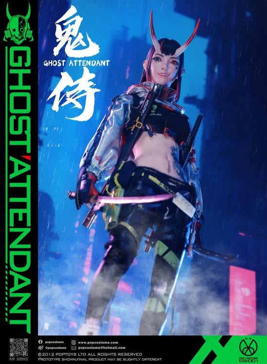 Pop Costume 1/6 GS-001 Ghost Attendant