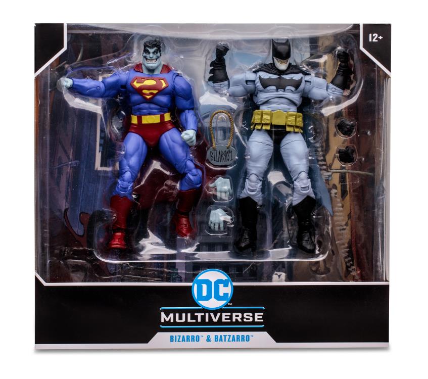 McFarlane Toys DC - Bizarro Vs Batzarro
