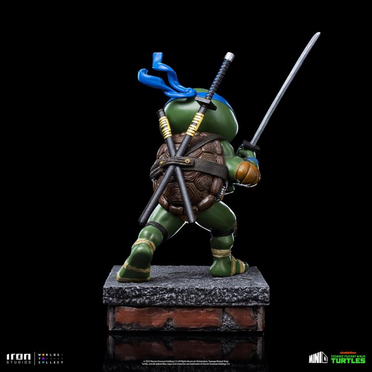 Iron Studios Mini Co Nickelodeon Teenage Mutant Ninja Turtles (Michelangelo, Leonardo, Donatello, Raphael) [SDCC PX]