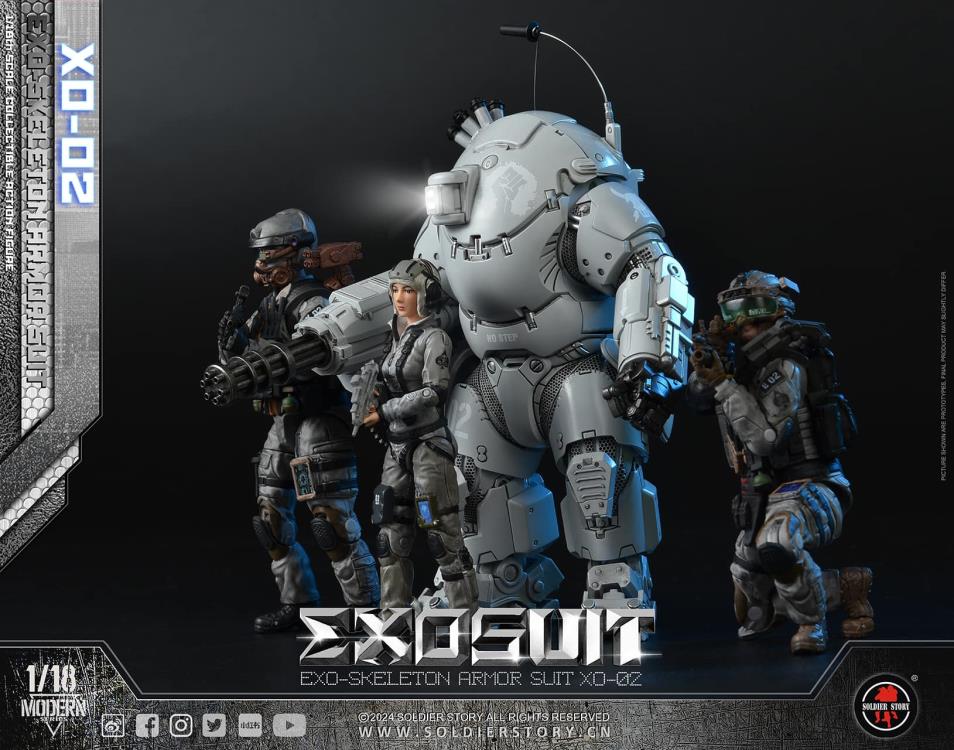 Soldier Story 1/18 EXO - XO-02 Skeleton Armor Suit