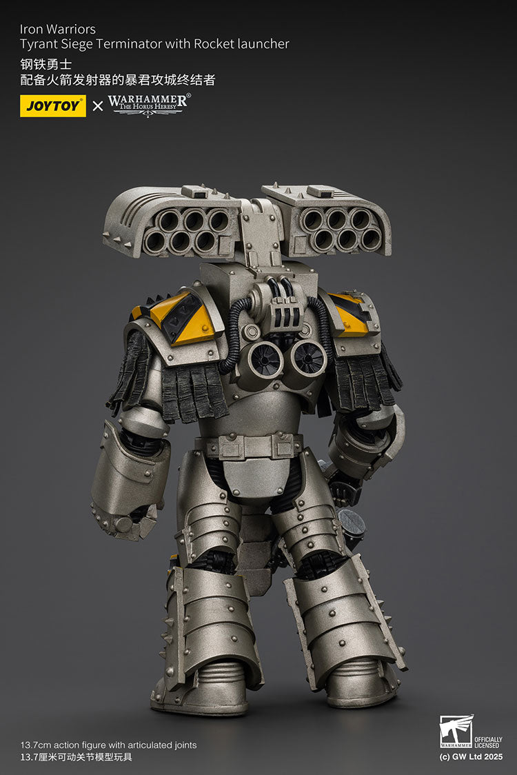 Joytoy 1/18 Warhammer The Horus Heresy lron Warriors - Tyrant Siege Terminator with Rocket Launcher