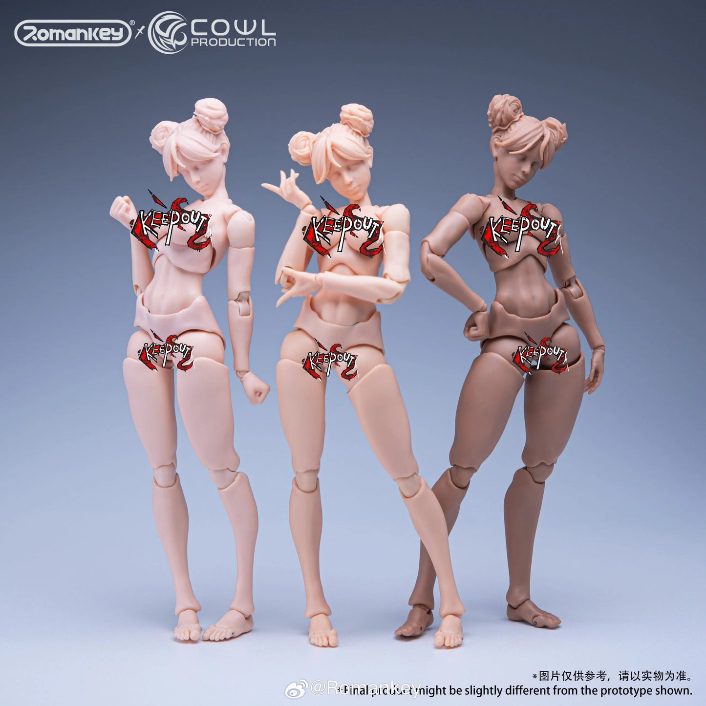 Romankey x Cowl Figure Girl Body