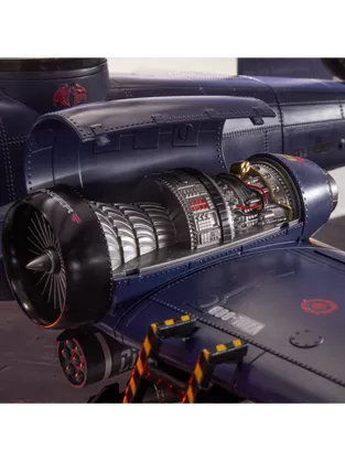 Haslab GI Joe Classified Series - Cobra Rattler Ground Attack Jet