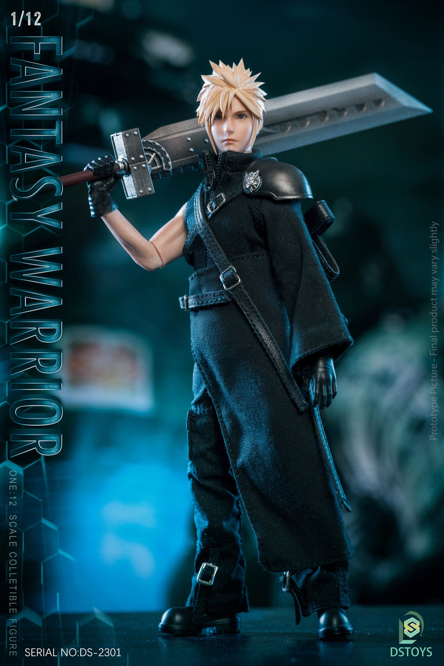 DSToys 1/12 Fantasy Warrior Cloud Piece [Cloud Strife]
