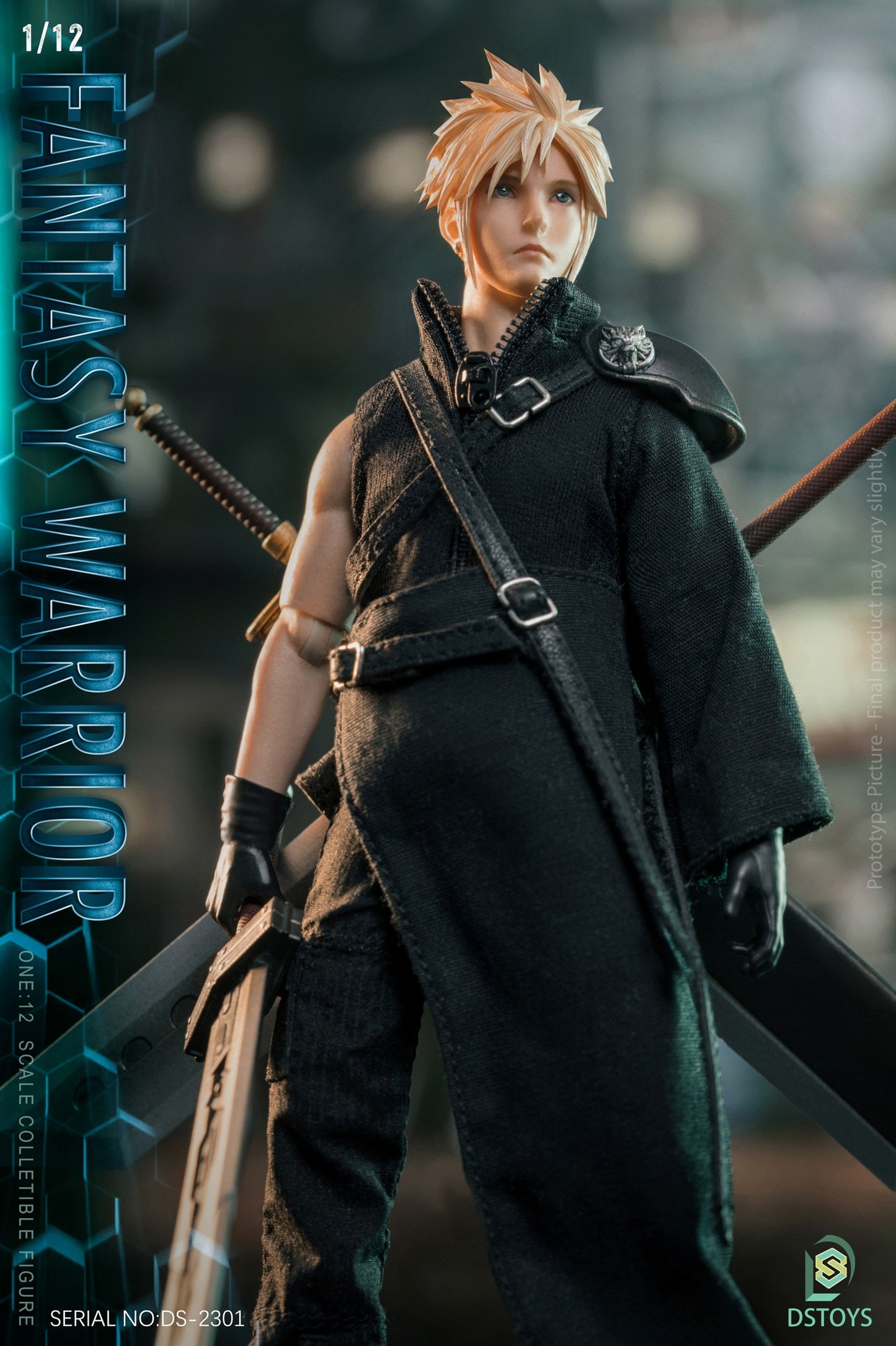 DSToys 1/12 Fantasy Warrior Cloud Piece [Cloud Strife]