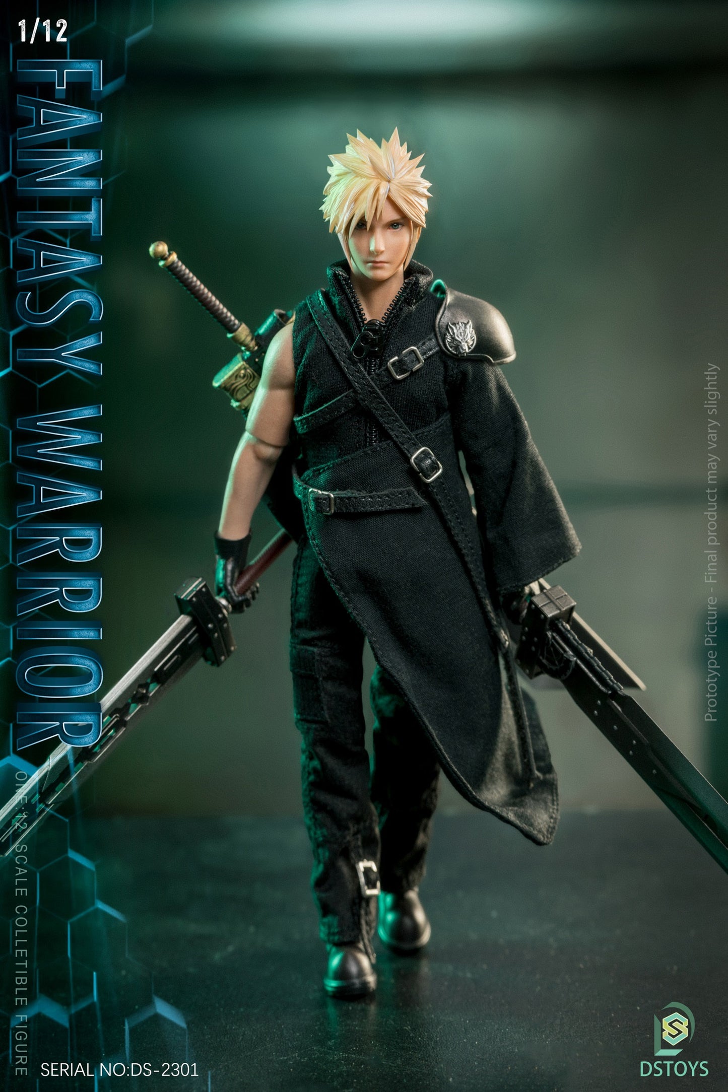 DSToys 1/12 Fantasy Warrior Cloud Piece [Cloud Strife]