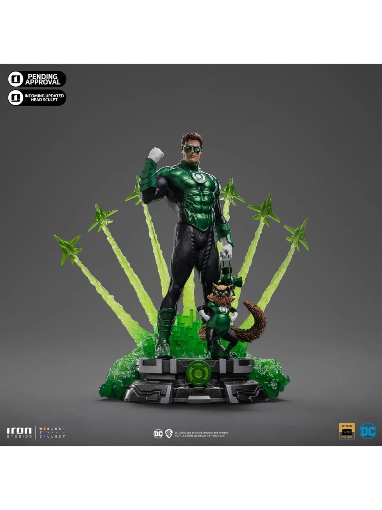 Iron Studios Art Scale 1/10 DC Green Lantern Unleashed