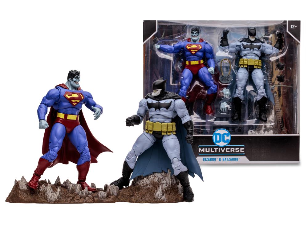 McFarlane Toys DC - Bizarro Vs Batzarro